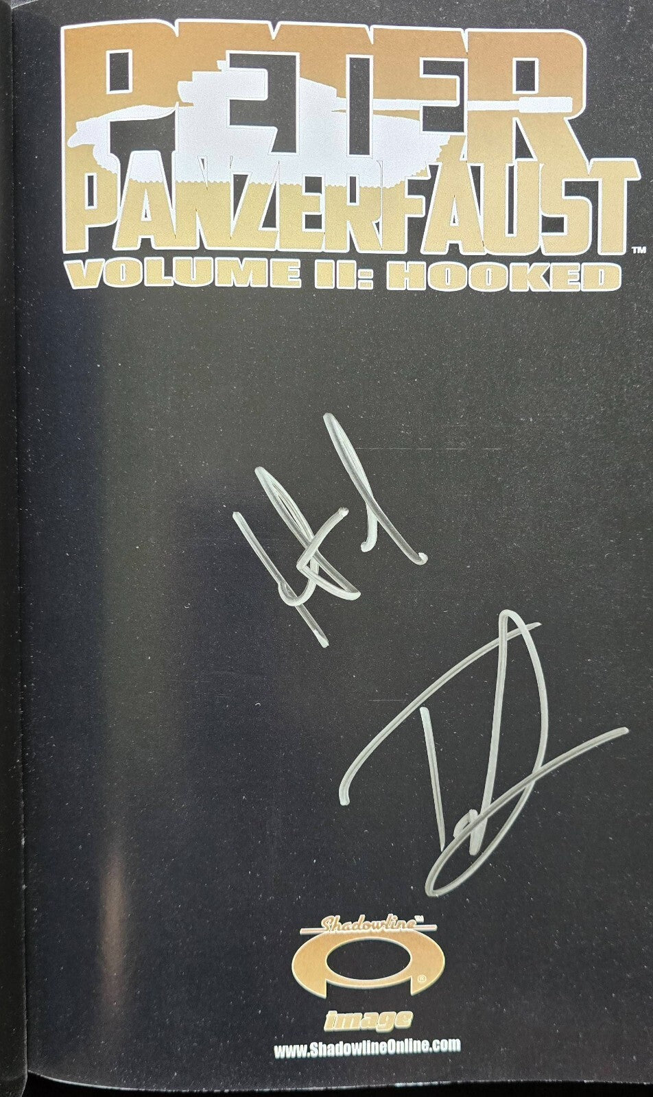 Peter Panzerfaust Lot Vol. 1-3 Wiebe/Jenkins (2x SIGNED with sketch! 2013-2014)