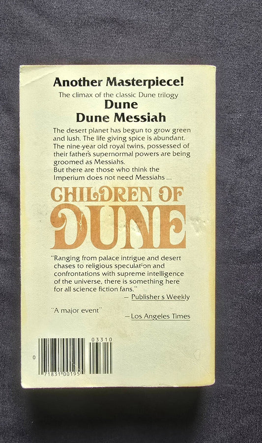 Children of Dune by Frank Herbert (1977, PC) - Paperback -JD