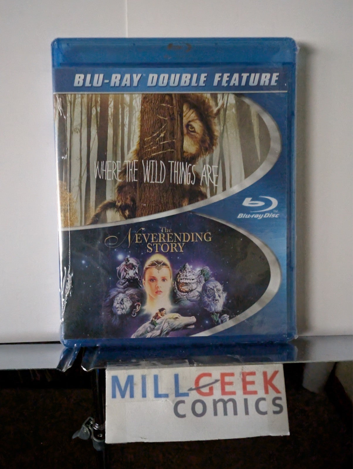 Where the Wild Things Are / Neverending Story, 2 Movies (Blu-Ray) Brand New -JD