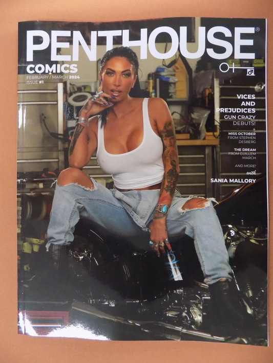 Penthouse Comics #1L Sania Mallory FOC Variant Limited to 1000
