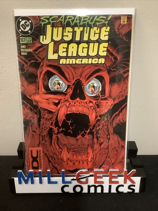 Justice League America #107 (1996) VG/F (5.0) DC Universe Label Variant, Scarce
