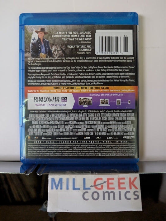 Texas Rising, Bill Paxton (Blu-Ray) -JD