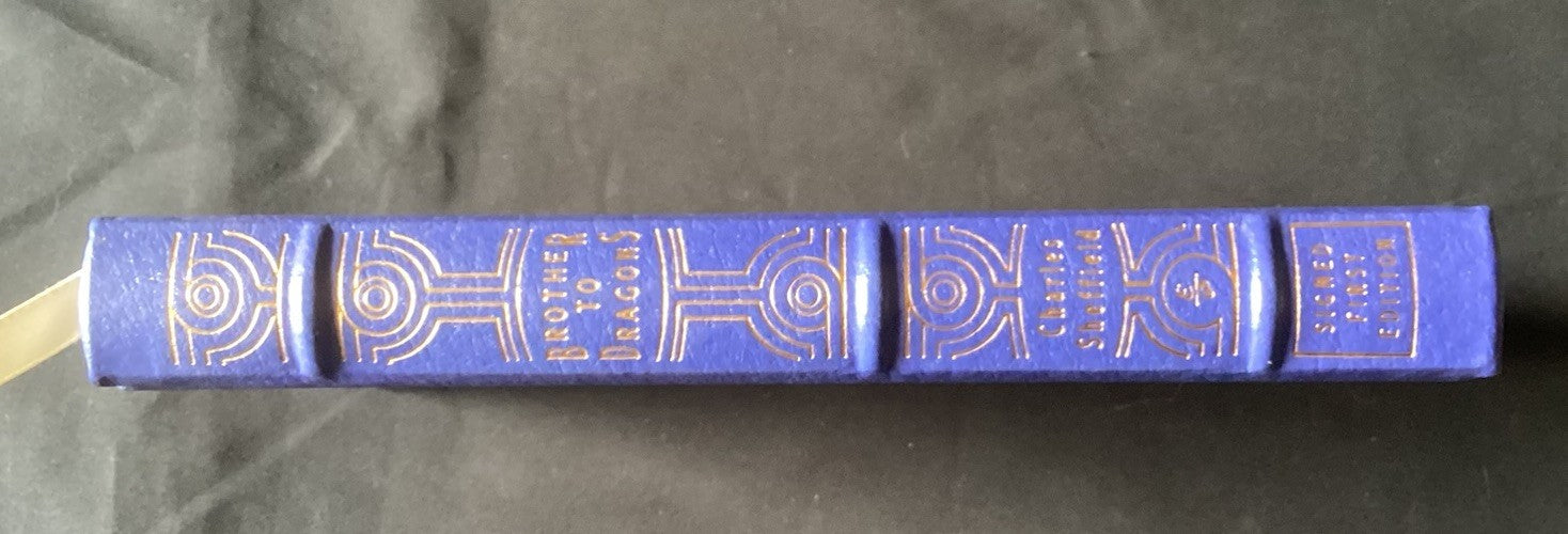 BROTHER TO DRAGONS by Charles Sheffield / Signed 1st Edition Easton Press  JD