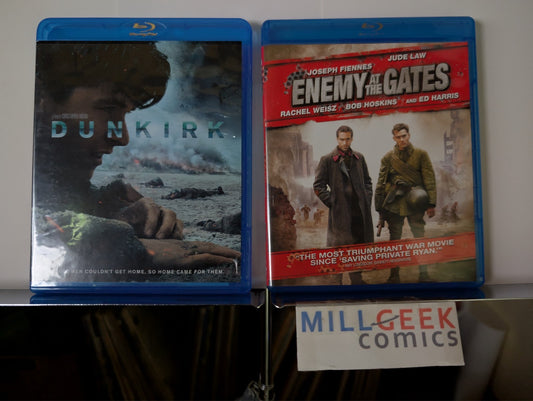 Dunkirk / Enemy at the Gates, 2 Movie Set (Blu-Ray) -JD