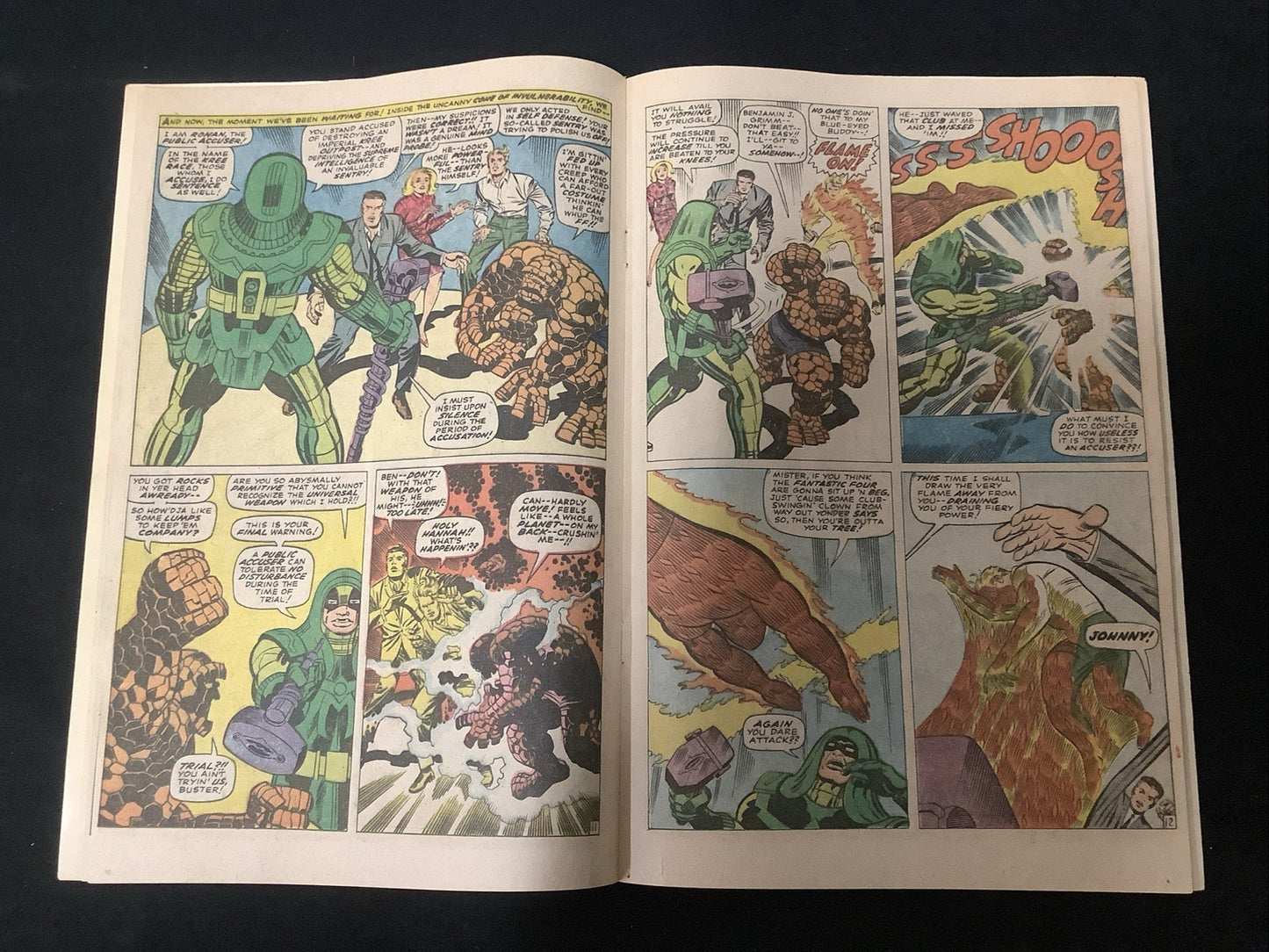 Fantastic Four #65 (Marvel Comics August 1967) F- (5.5) 1st Ronan The Accuser