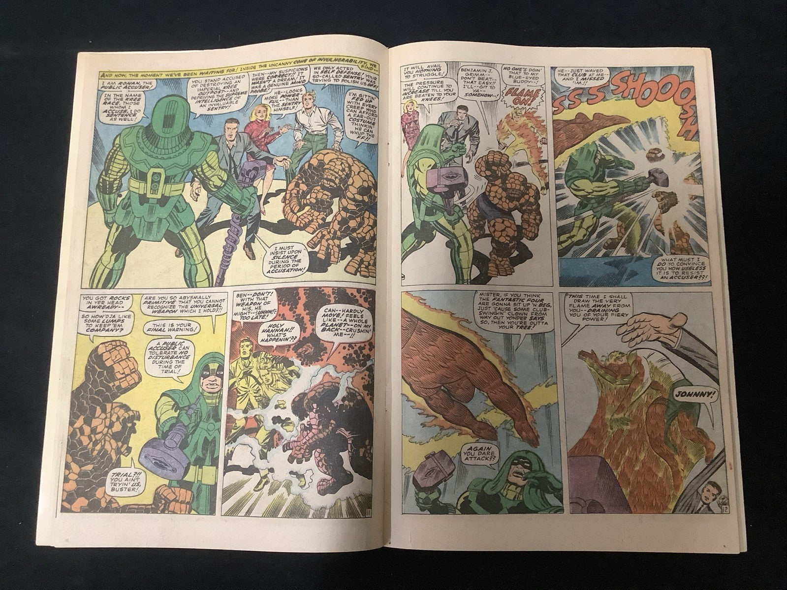 Fantastic Four #65 (Marvel Comics August 1967) F- (5.5) 1st Ronan The Accuser