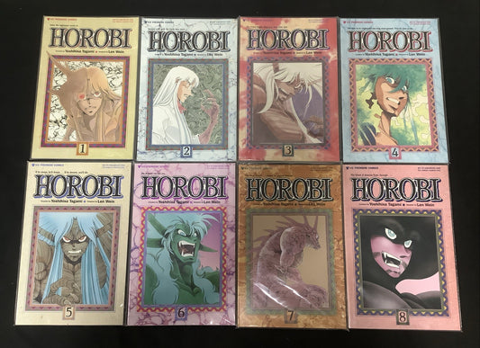 Horobi (Part One) #1-8 Complete Comic Set, Viz Comics, Yoshihisa Tagami/Len Wein