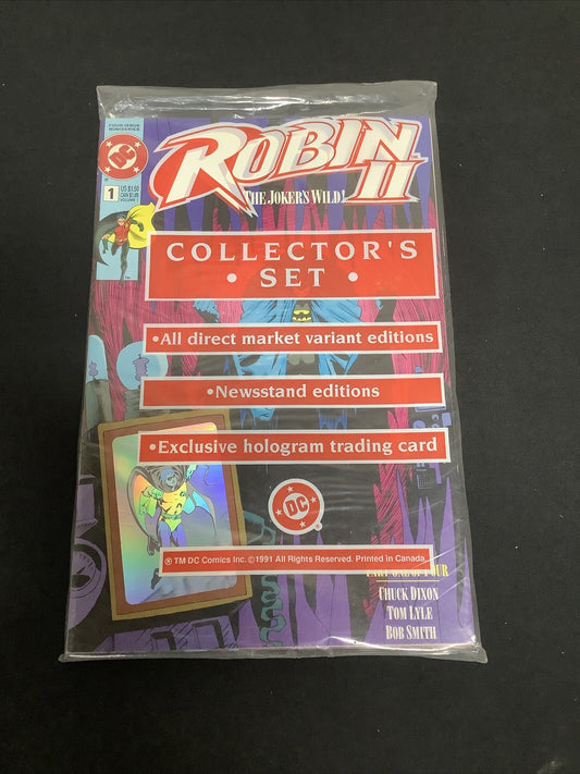 Robin II - The Joker's Wild #1 Comic Book Collector's Set DC Comics! SEALED