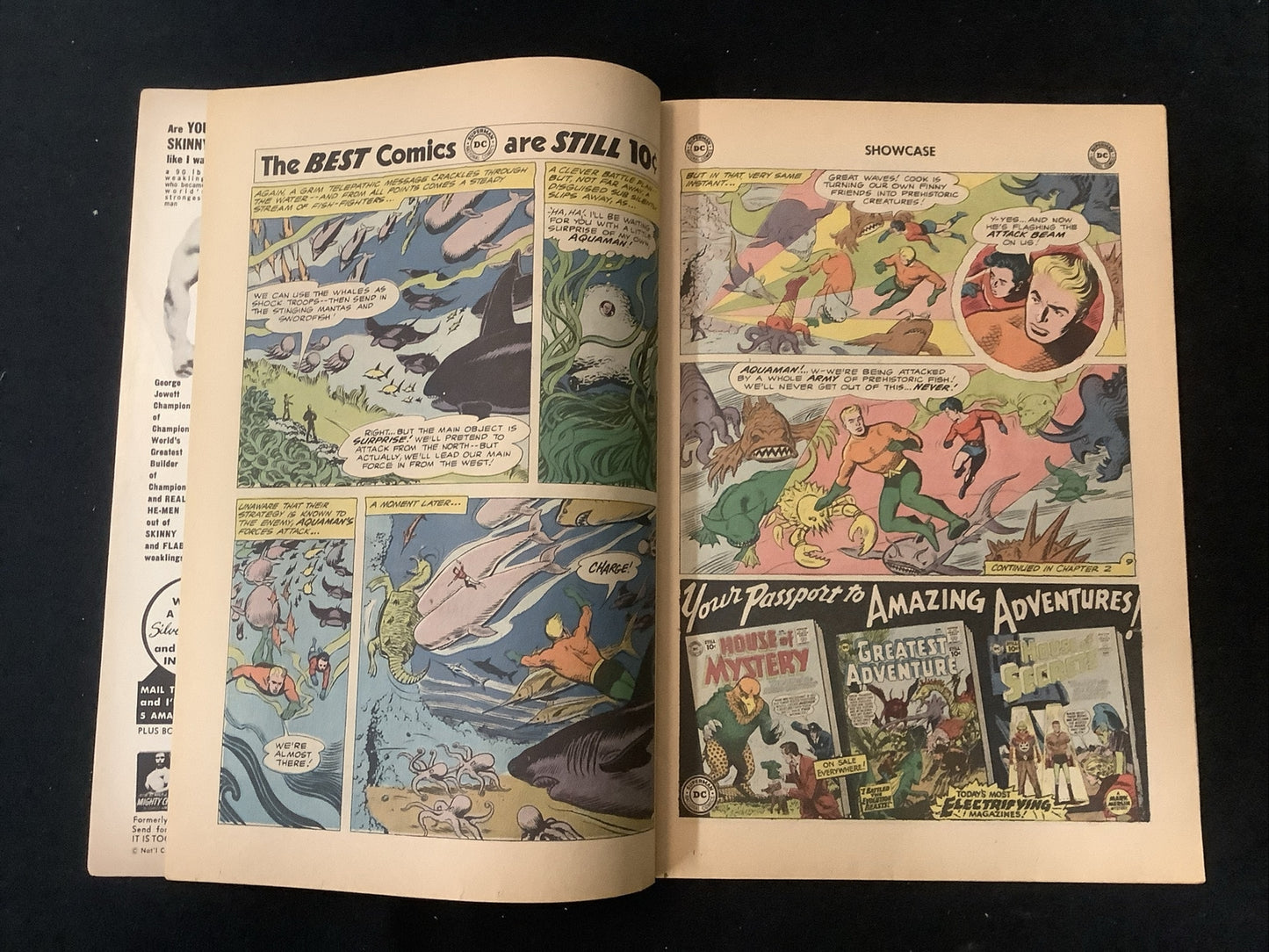 Showcase #31 (1961) VG- (3.5) Henry Boltinoff, Sea Beasts From One Million B.C.
