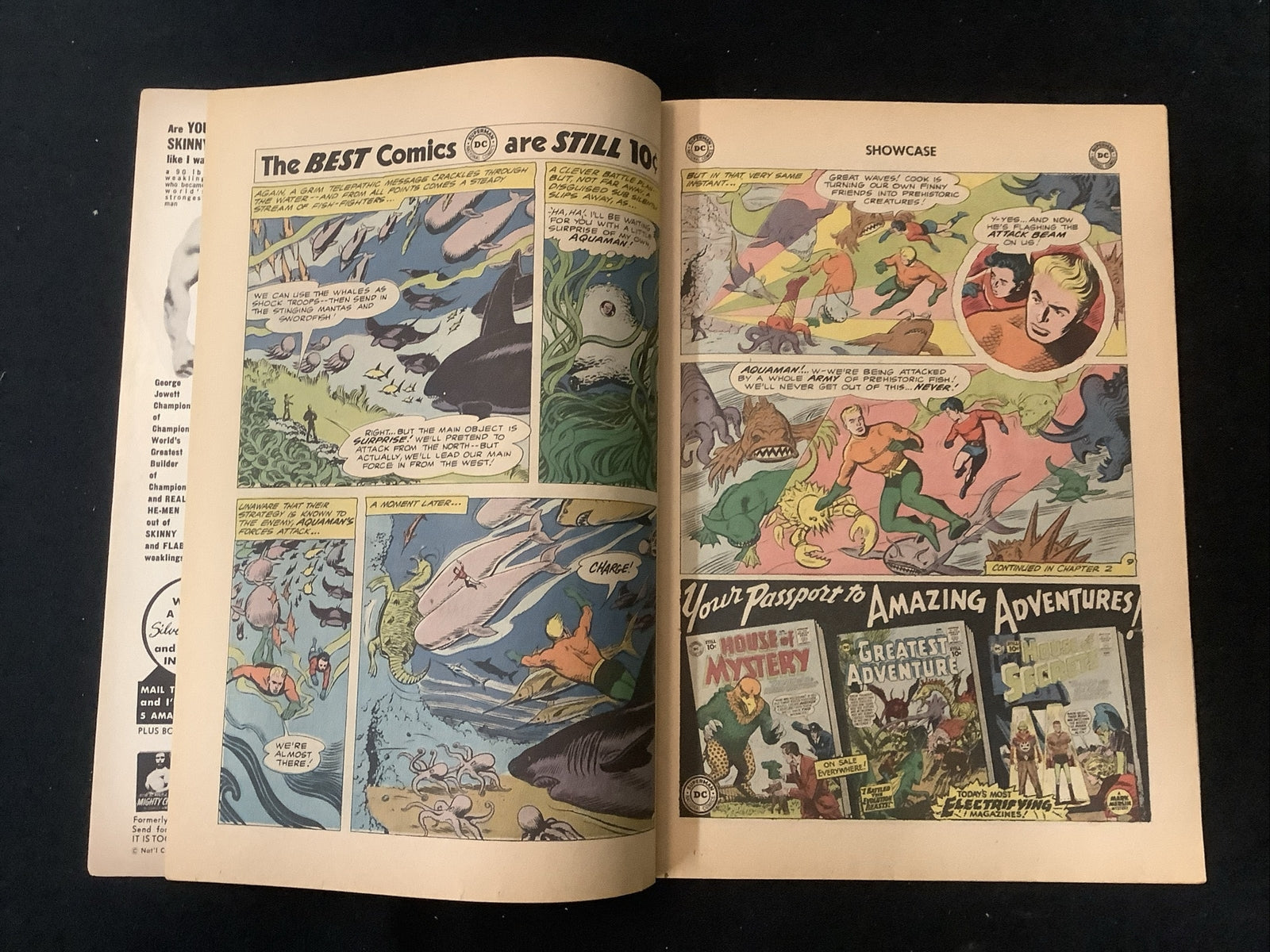 Showcase #31 (1961) VG- (3.5) Henry Boltinoff, Sea Beasts From One Million B.C.