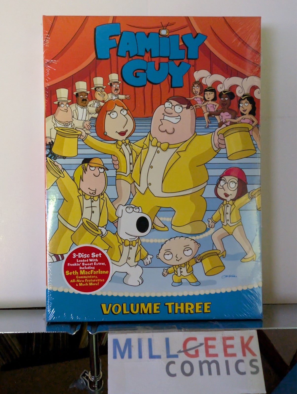 Family Guy Volume One, Volume Two, Volume Three (New) (DVD) -JD