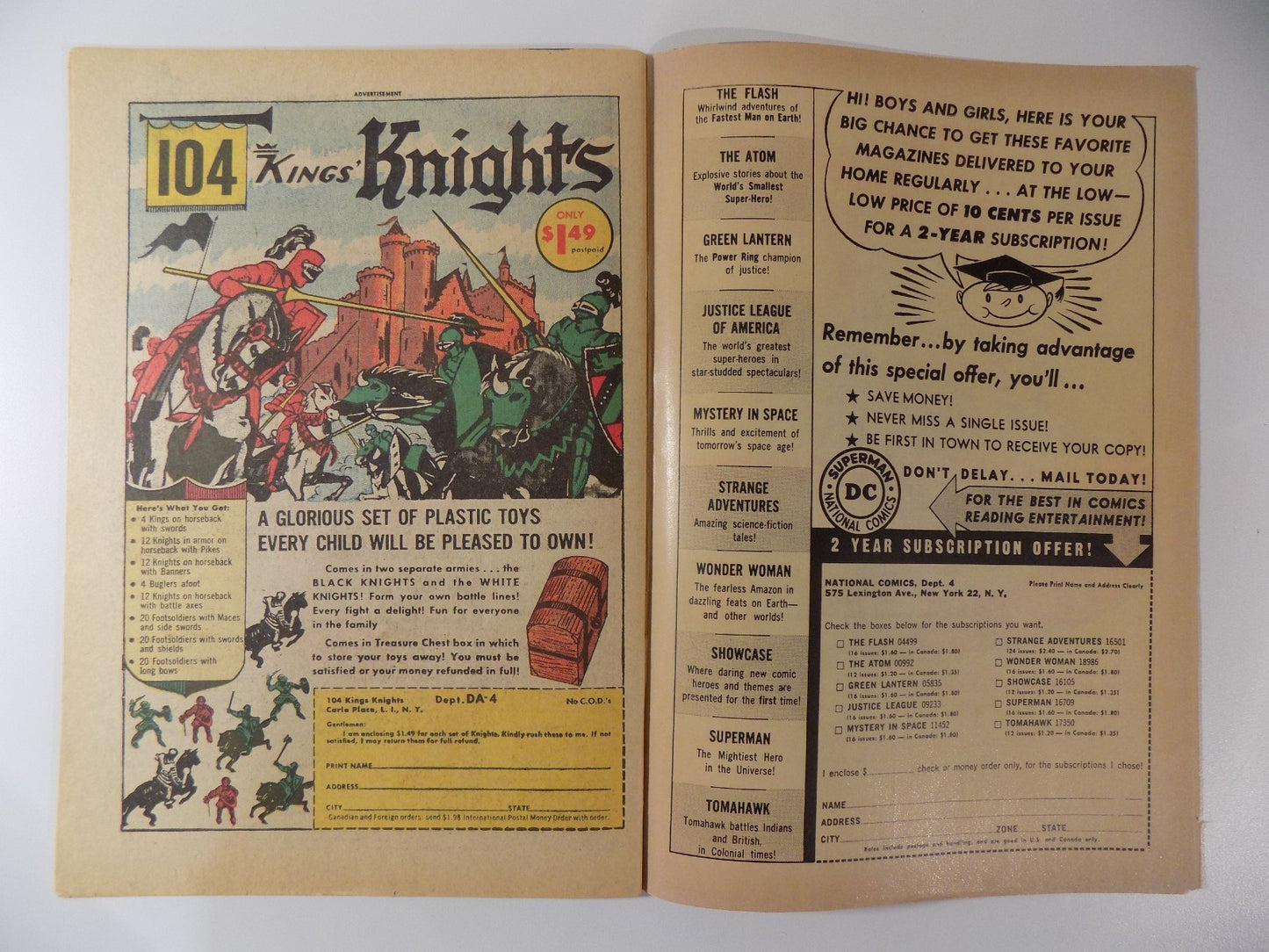 Justice League of America #20 DC Comic June 1963 Fine-