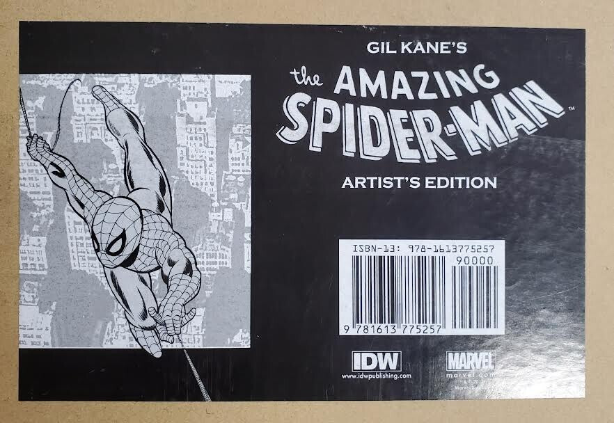 Gil Kane's Amazing Spider-Man Artist's Edition Marvel Comics IDW BRAND NEW