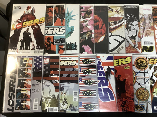 The Losers #1-29 Comic Lot, DC Comics/Vertigo, Andy Diggle/Jock