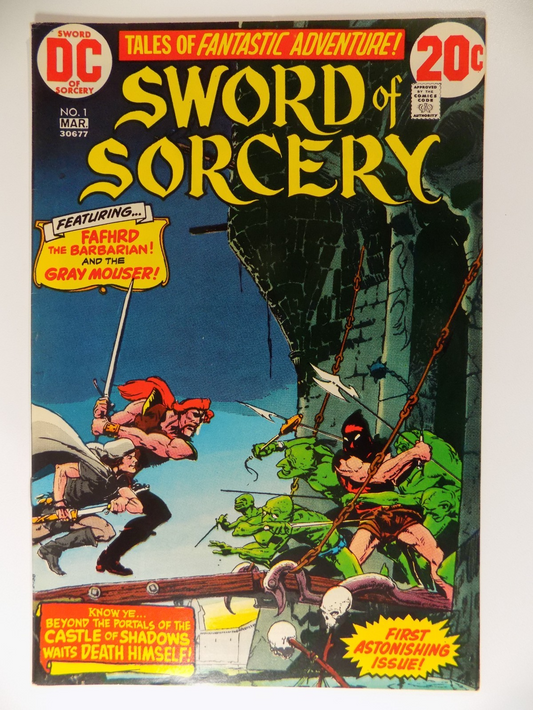 Sword of Sorcery #1 DC Comic March 1973 Very Fine-