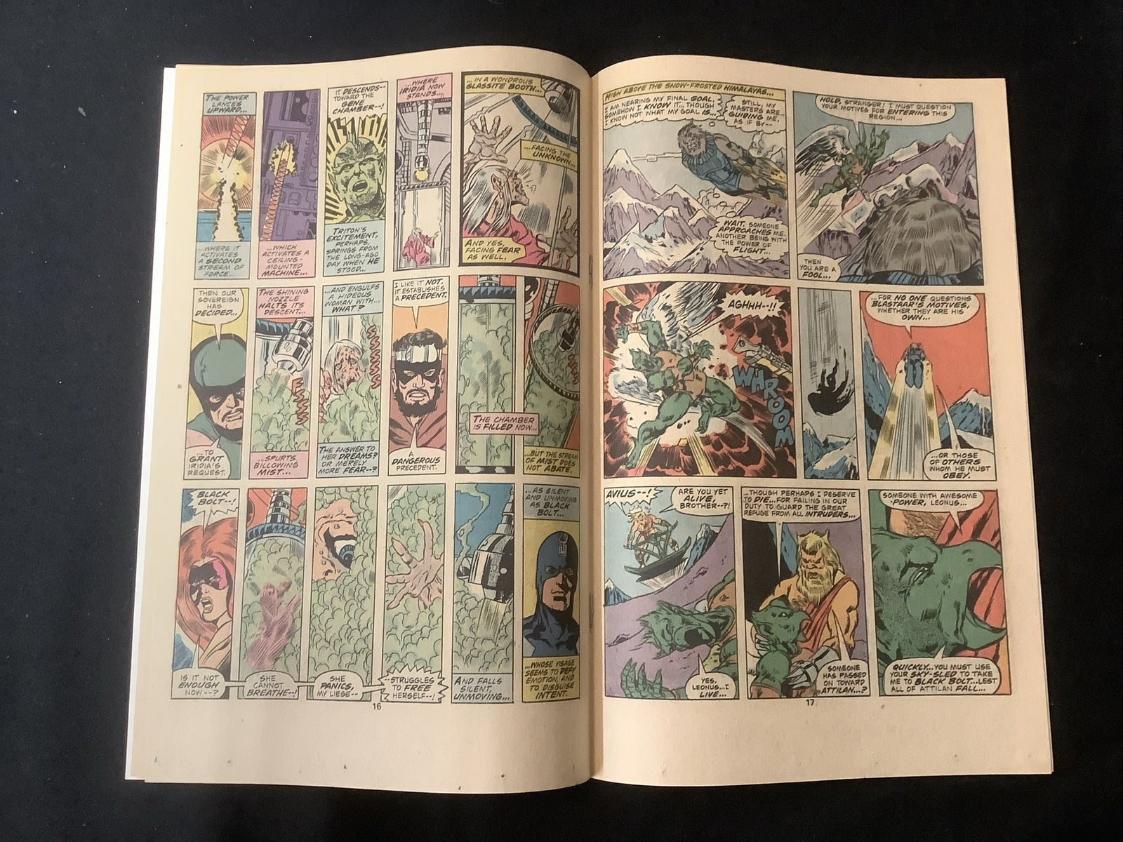 INHUMANS #1 (1975) VF+ (8.5) Doug Moench/George Perez, “Spawn Of Alien Heat”