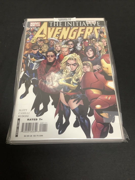 Avengers The Initiative #1-13 Comic Lot, Marvel, Dan Slott Stefano Caselli, 2007
