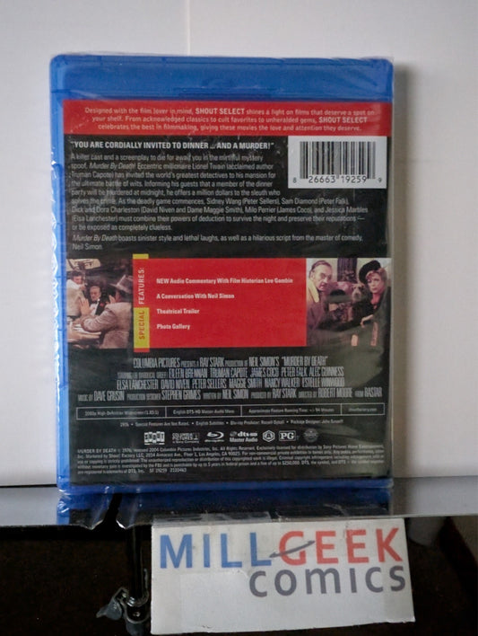 Murder By Death, Shout! Select (Blu-Ray) Brand New -JD