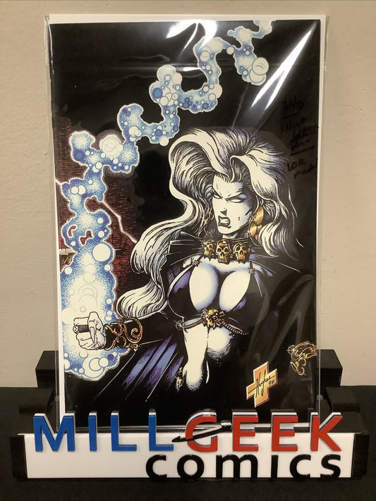 Lady Death II: Between Heaven & Hell #1 (Black Velvet Cover) NM- (9.2) 10k Made
