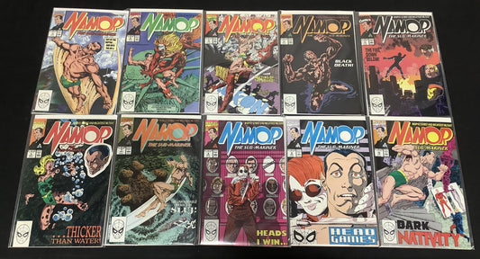 NAMOR THE SUB-MARINER #1-21 Comic Lot, Marvel 1990, John Byrne, 6th Solo Series