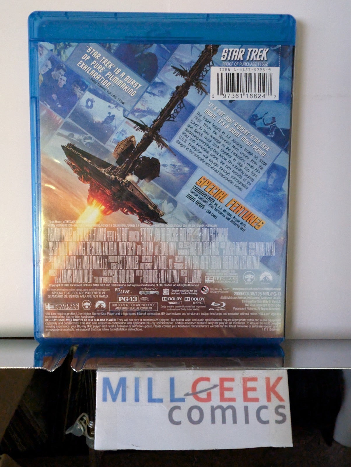 Star Trek / Star Trek Into Darkness / Star Trek Beyond, 3 Movie Set (Blu-Ray)-JD