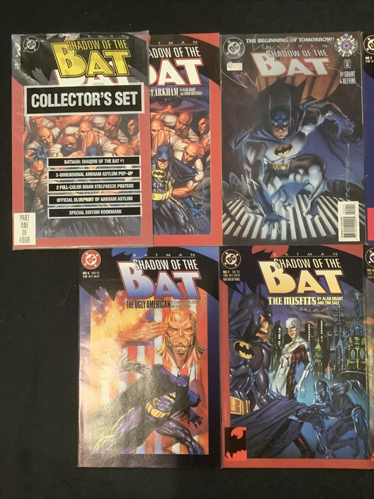 Batman Shadow of the Bat #0-11 + Sealed #1 Comic Lot, DC Comics, 1st App Zsasz