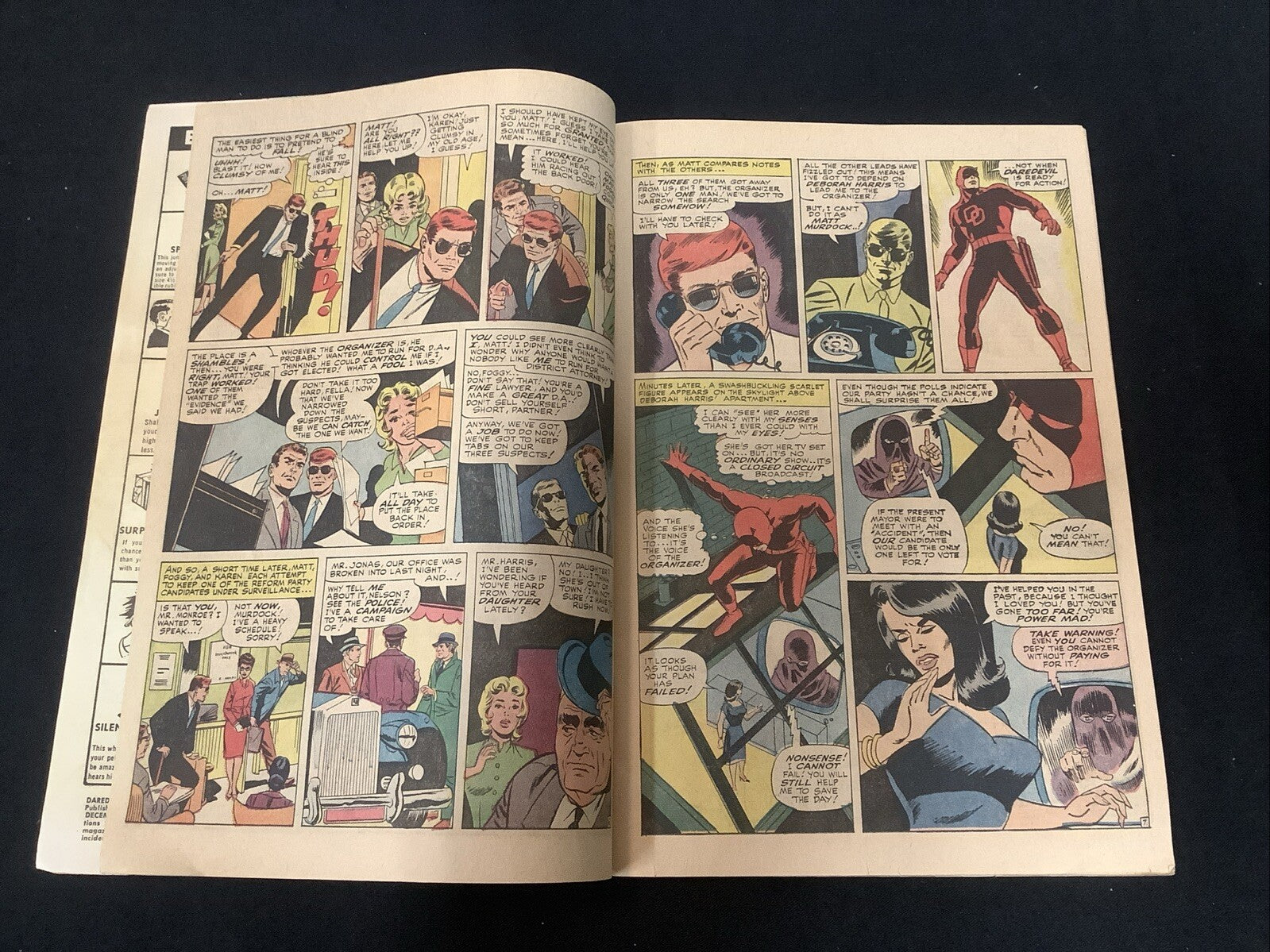 Daredevil #11 (1965) VG/F (5.0) 1” SpineSplit, 1.5” Tear Back, 2” Tear Last Page