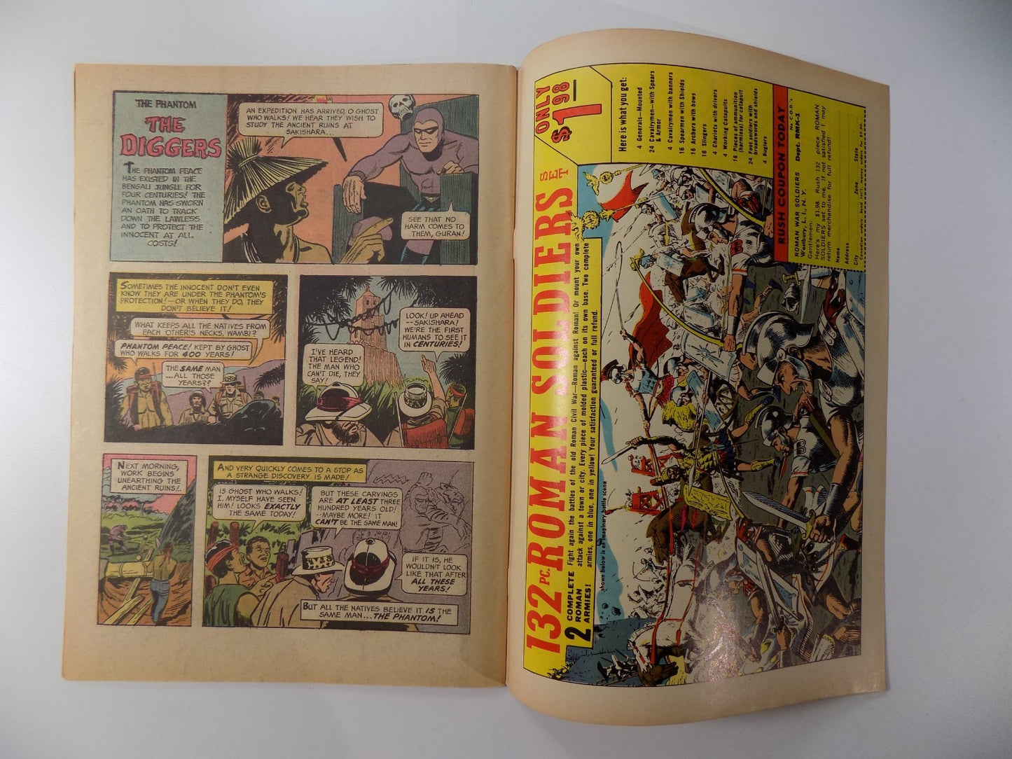 Phantom #16 Gold Key Comic April 1966 Fine/Very Fine