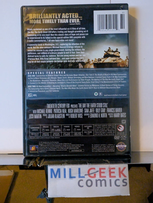 The Day the Earth Stood Still (DVD) Like New -JD