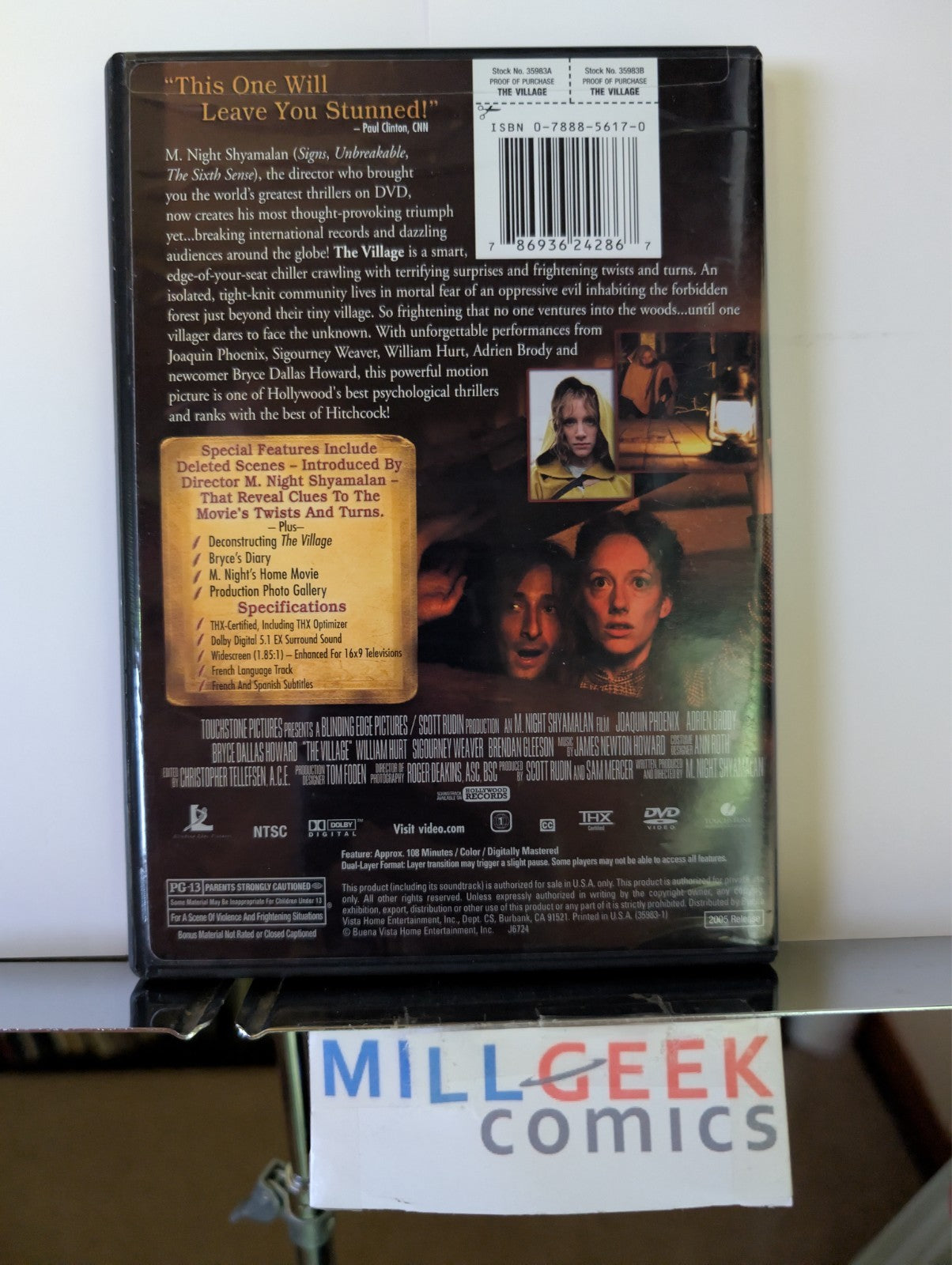 The Village, M. Night Shyamalan (DVD) Like New -JD