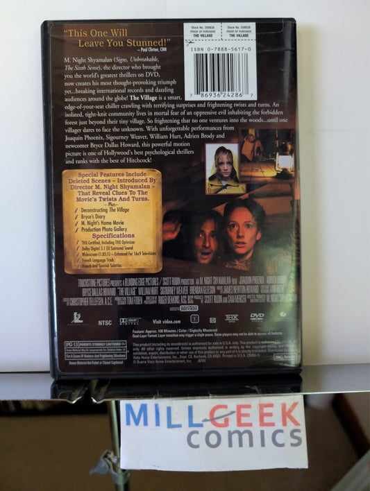 The Village, M. Night Shyamalan (DVD) Like New -JD