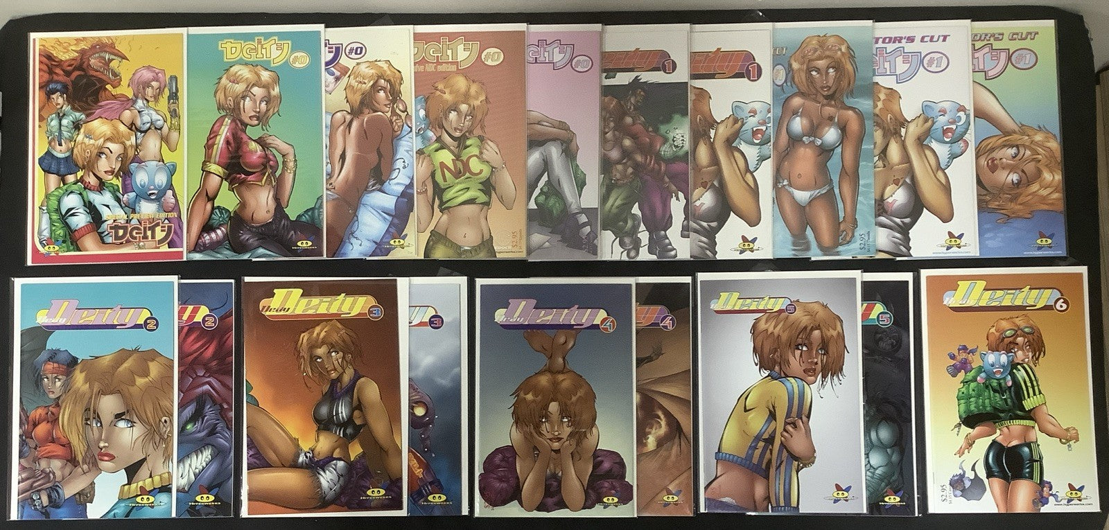 Deity Comic Bundle: See Description And Photos For Details, 46 Comics Total