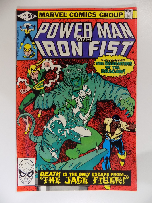Power Man and Iron Fist #66 Marvel Comic December 1980 Very Fine+