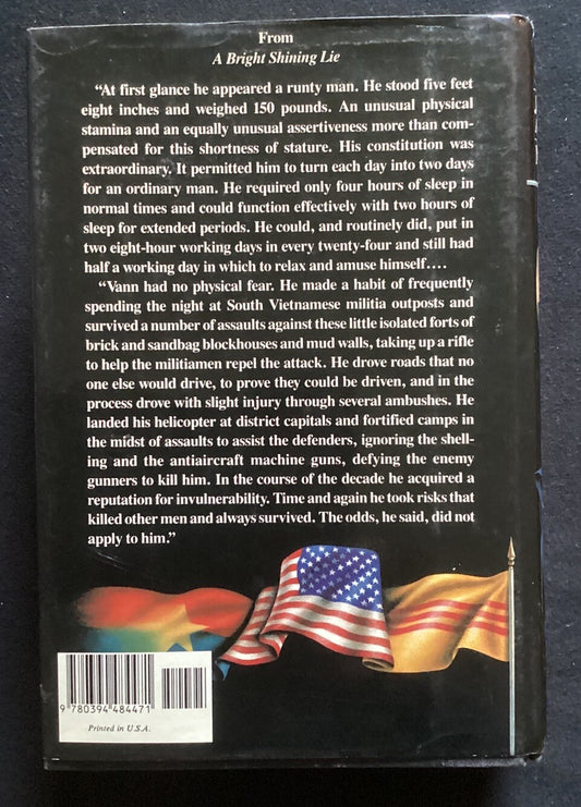 A Bright Shining Lie.  Neil Sheehan  1st HC Ptg  Random House 1988.  -JD