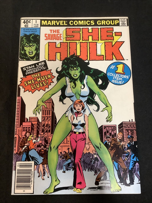Savage She-Hulk # 1 (Marvel Comics, 1980) VF (8.0) 1st app & Origin Of She-Hulk