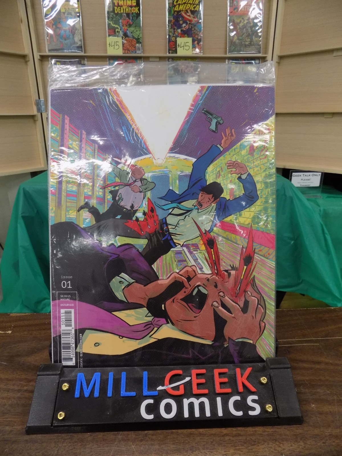 City Beneath Her Feet #1K Charretier 1:100 Polybagged Variant Sealed