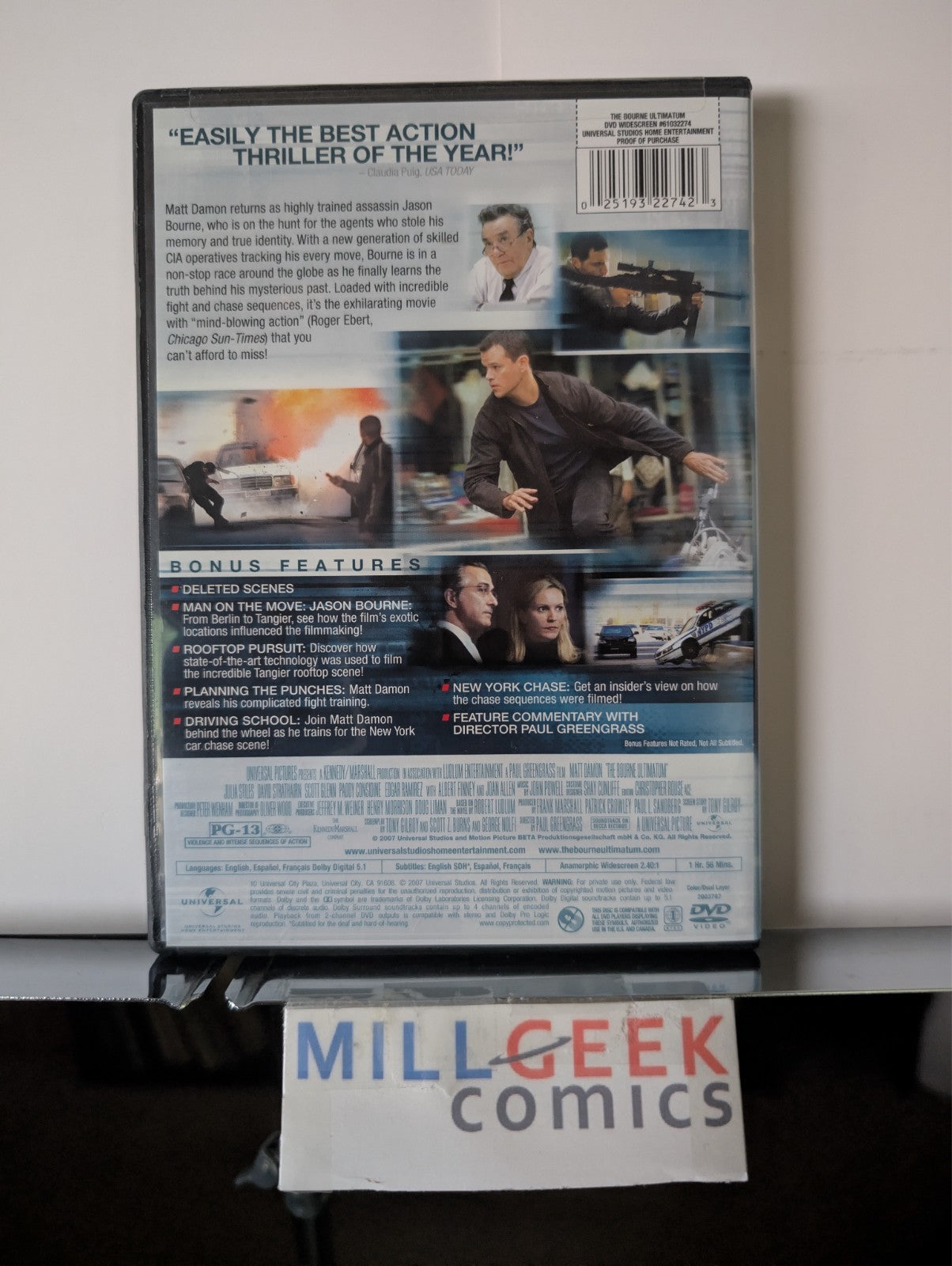 The Bourne Supremacy & The Bourne Ultimatum (DVD) Like New -JD