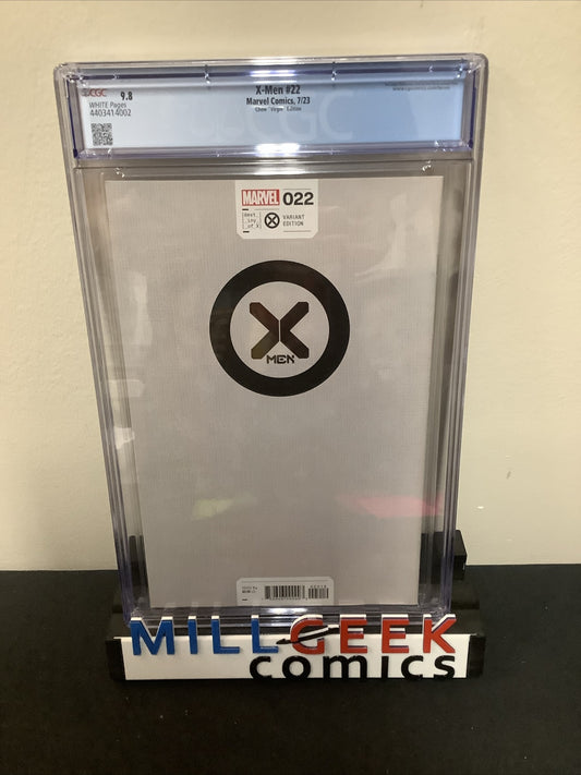 X-MEN #22, CGC Graded 9.8, Marvel, Derrick Chew 1:50 Virgin Variant, 2023