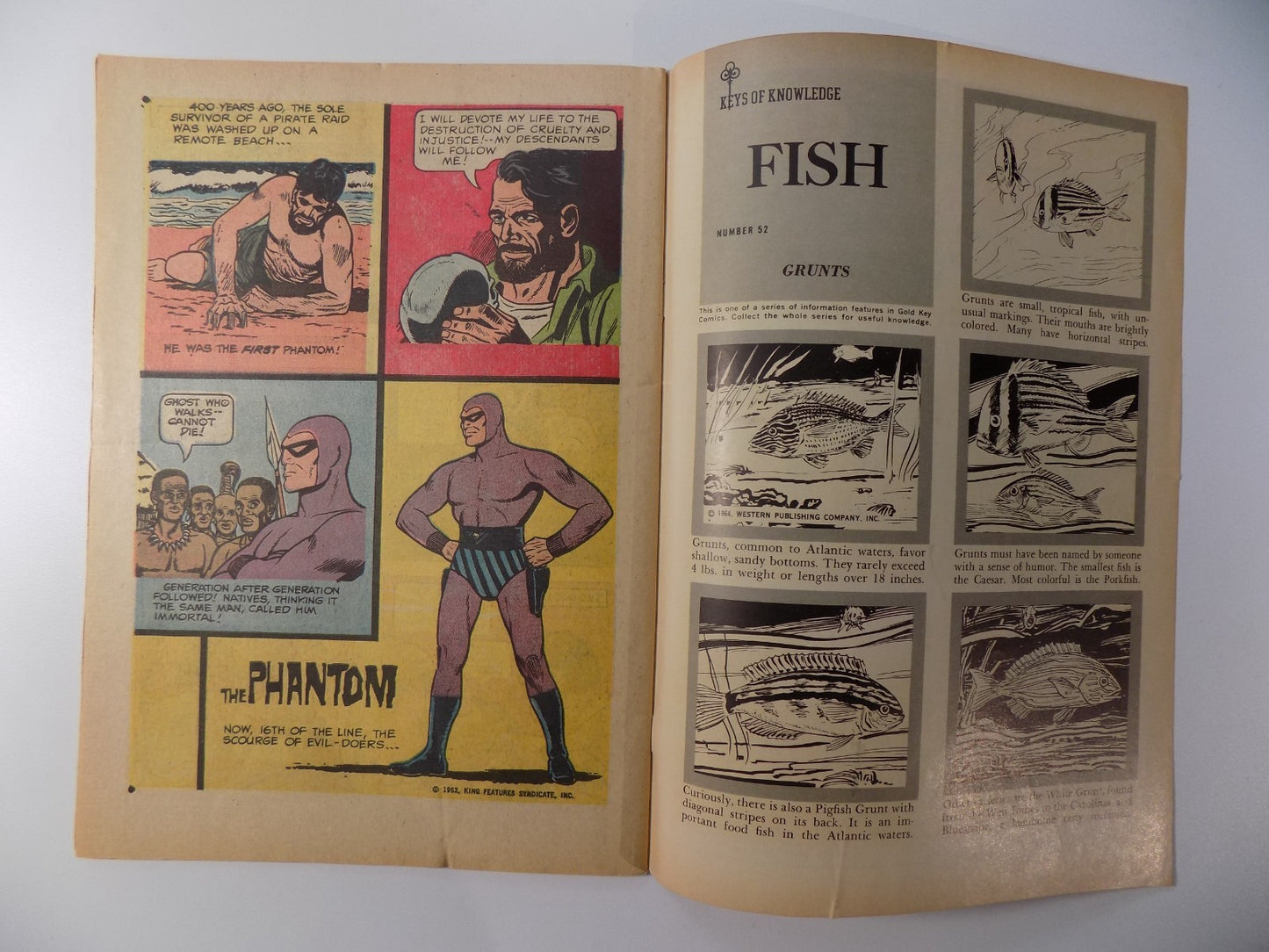 Phantom #9 Gold Key Comic November 1964 Fine/Very Fine