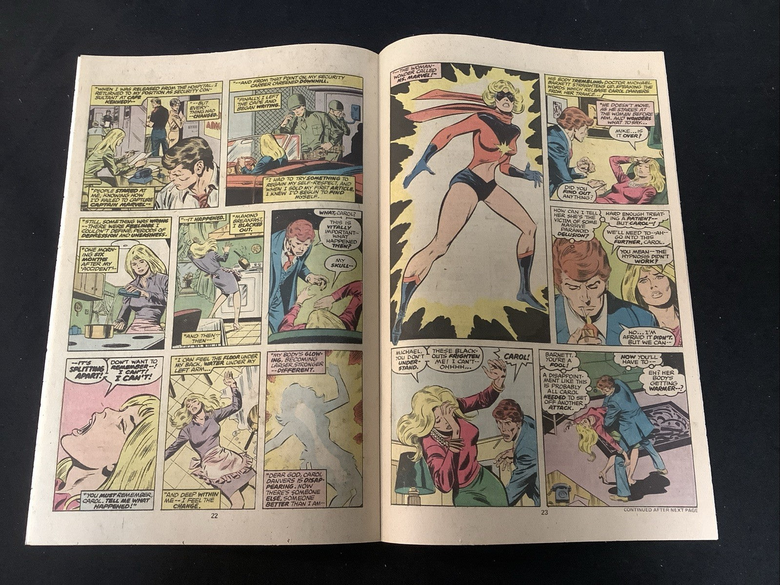 Ms. Marvel #2 (Marvel Comics February 1977) NM- (9.2) John Buscema/Joe Sinnott