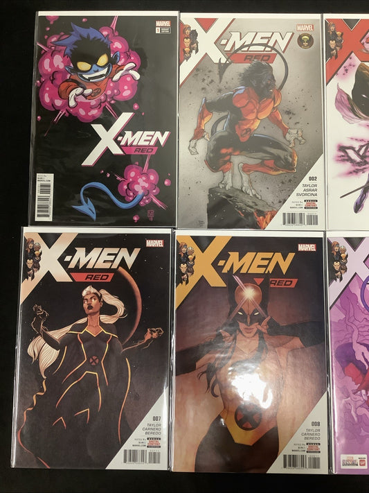 X-Men Red #1-11 + Annual #1 Complete Comic Series, Marvel, Skottie Young #1 Cvr