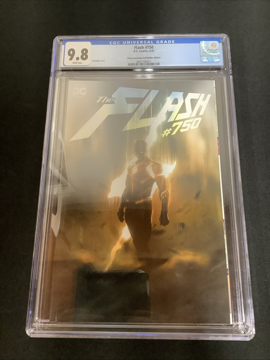 Flash #750 (DC Comics) CGC Graded 9.8 (NM/M) Bosslogic Planet Awesome Variant