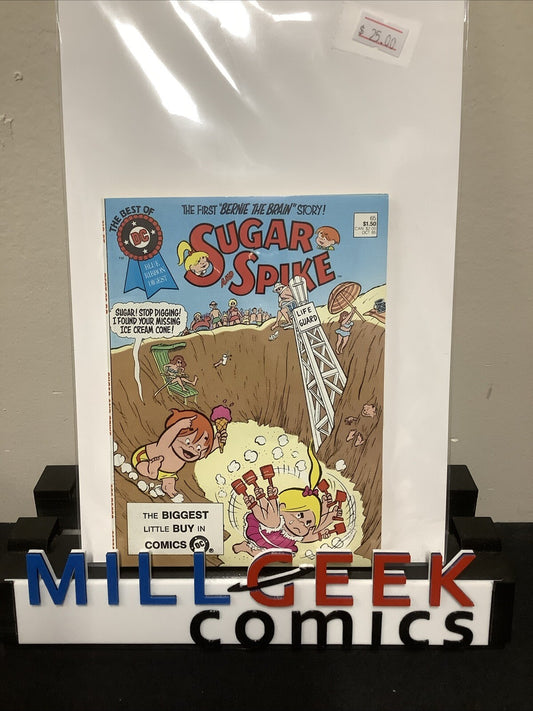 Sugar And Spike #65 (1985) DC Comics Digest, “Bernie The Brain”