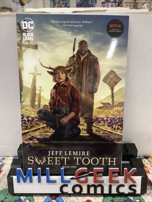 Sweet Tooth: The Deluxe Edition Book #1, Jeff Lemire, DC Black Label TPB Netflix