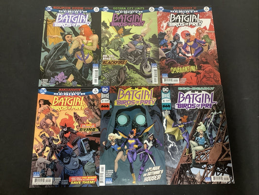 Batgirl & the Birds of Prey #13-18 Comic Lot, DC Comics, Benson/Takara, Rebirth