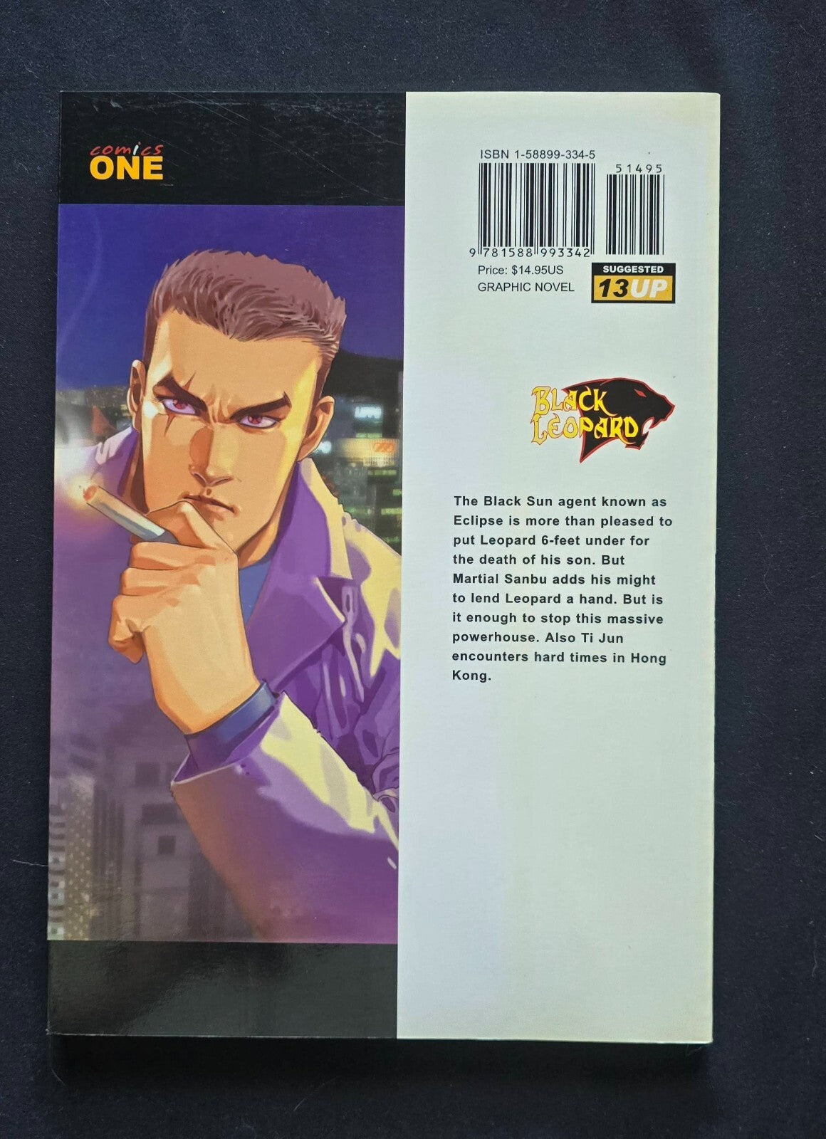 Black Leopard Volumes 1 & 2 By Wing Shing Ma 1st Editions 2003 Hong Kong Comic