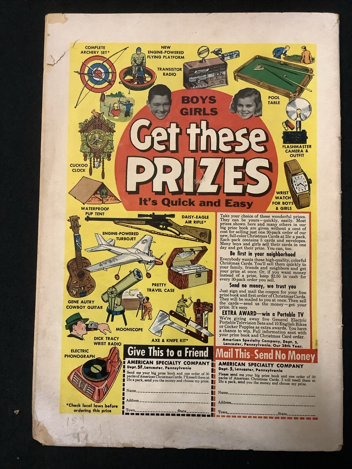 Our Army at War #52 (DC Comics November 1956) G+ (2.5) Complete, Brittle