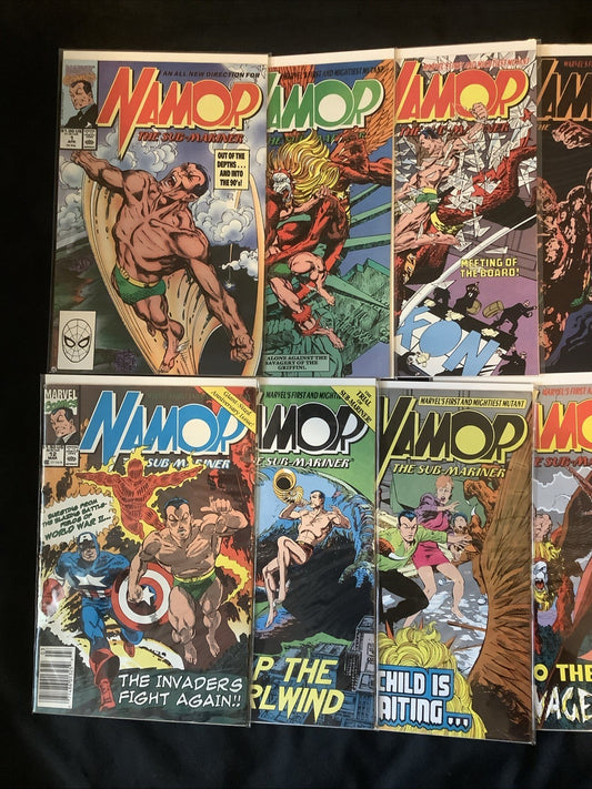 Namor, the Sub-Mariner #1-62 + Annuals #1-3 Comic Lot, Marvel, John Byrne, 1990