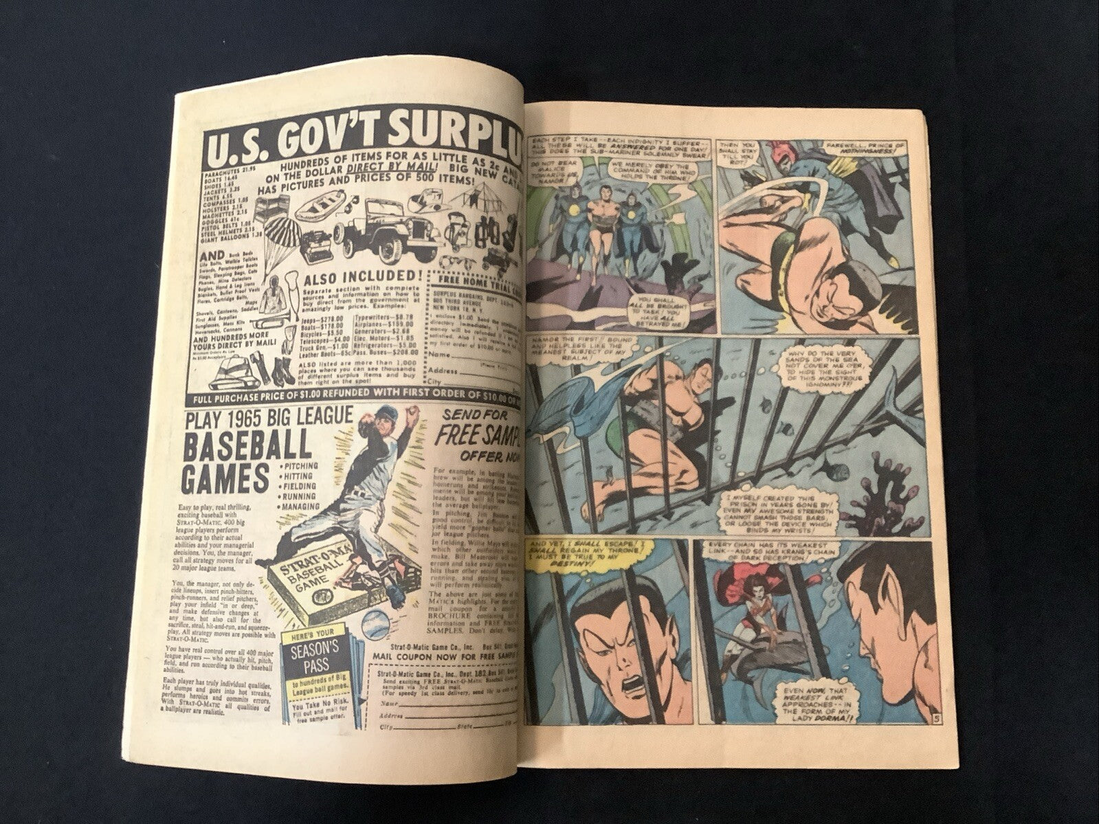 Tales to Astonish #70 (1965) VG/F (5.0) Stan Lee/jack Kirby, Subscription Crease