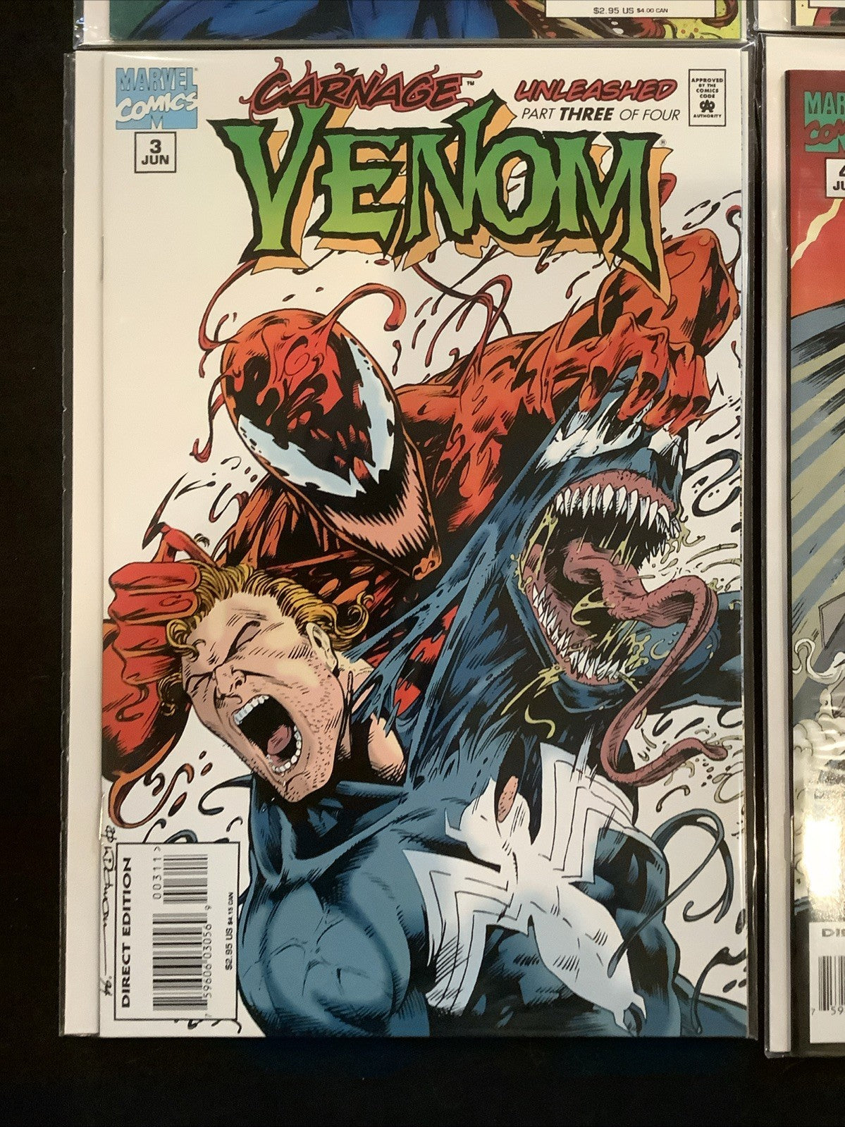 Venom: Carnage Unleashed #1-4 Complete Comic Set, Marvel Comics, Hama/Wildman